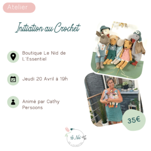 20/04/2023 : Initiation au Crochet