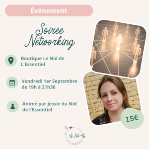 01/09/2023 : Soirée NETWORKING