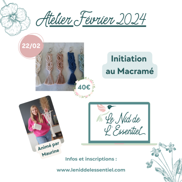 atelier initiation au macramé instagram