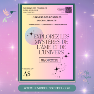 18/01/2025 : Salon alternatif "L'univers des possibles"