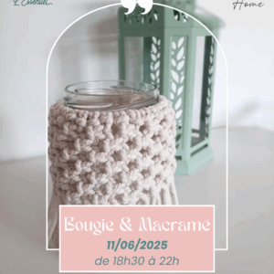 atelier bougie et macramé gembloux
